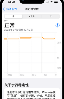 曲周iPhone手机维修如何在iPhone开启'步行稳定性通知'