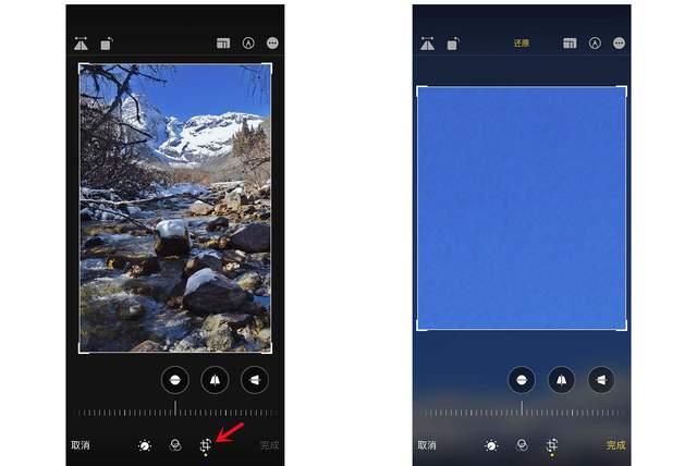 曲周苹果手机维修分享iPhone手机如何使用裁剪功能隐藏照片 