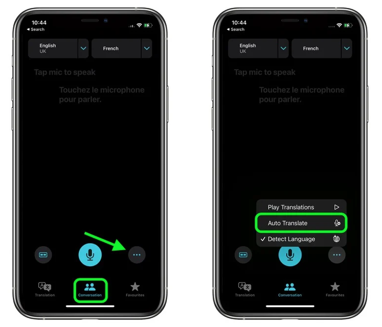 曲周苹果手机维修分享iOS 15 “翻译” App 新改进 